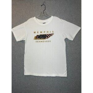VINTAGE MEMPHIS TENNESSEE WHITE T-SHIRT SIZE MEDIUM